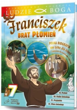 Św Franciszek. Brat Płomień cz.7 (Książka+DVD)