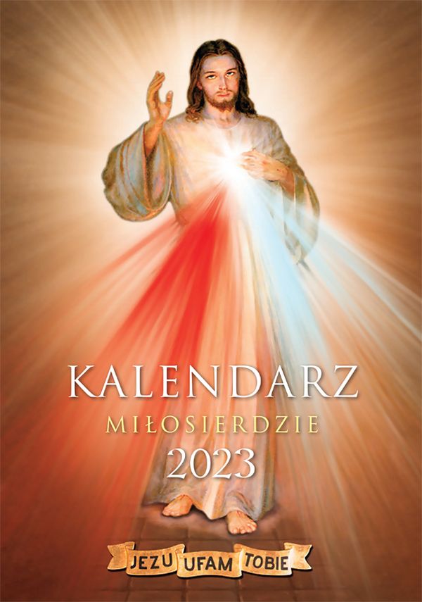 Kalendarz Miłosierdzia Bożego 2023 ścienny