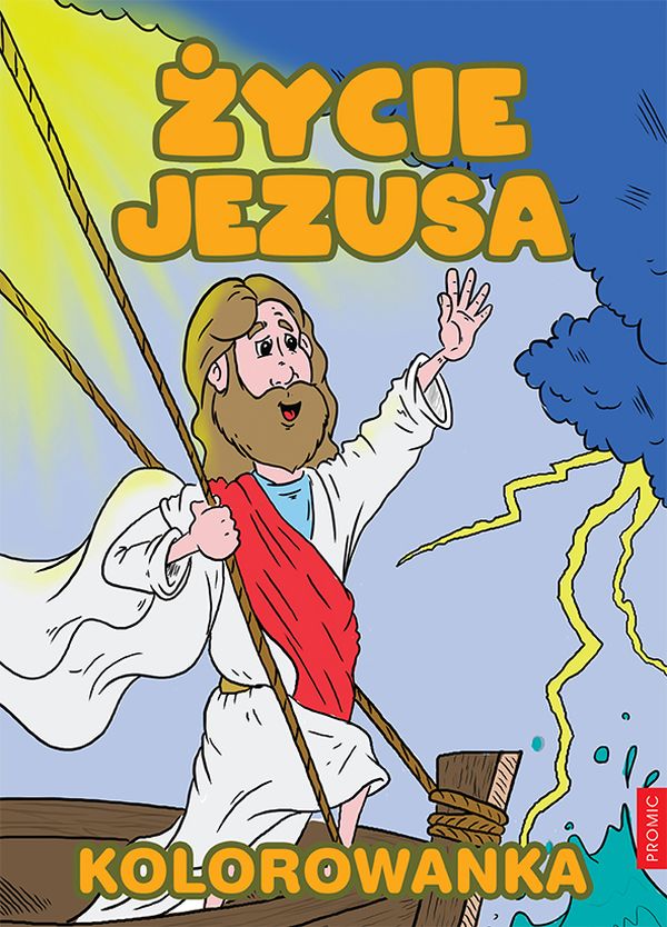 Życie Jezusa - kolorowanka dla dzieci