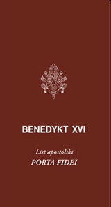 List apostolski Benedykta XVI Porta fidei