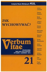 Verbum Vitae nr 21 (styczeń-czerwiec 2012)