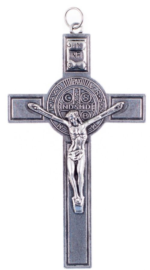 Krzyżyk św. Benedykta (metalowy)123