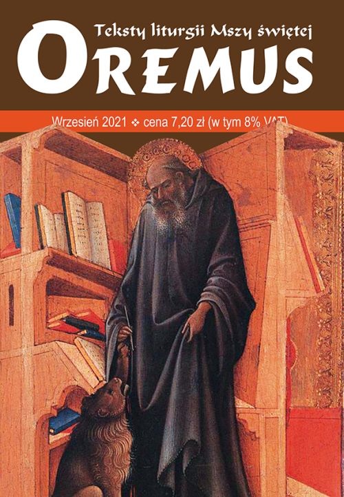 Oremus - teksty liturgii Mszy Świętej - wrzesień 2021