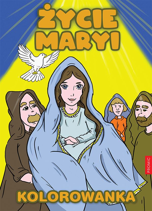 Życie Maryi - kolorowanka dla dzieci