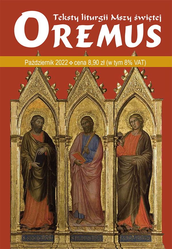 Oremus - teksty liturgii Mszy Świętej - październik 2022