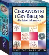 Ciekawostki i gry biblijne dla dzieci i dorosłych (4xCD)