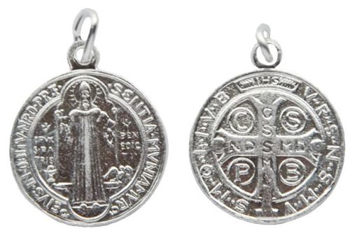 Medalik św. Benedykta aluminiowy
