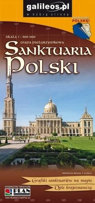 Mapa - Sanktuaria Polski