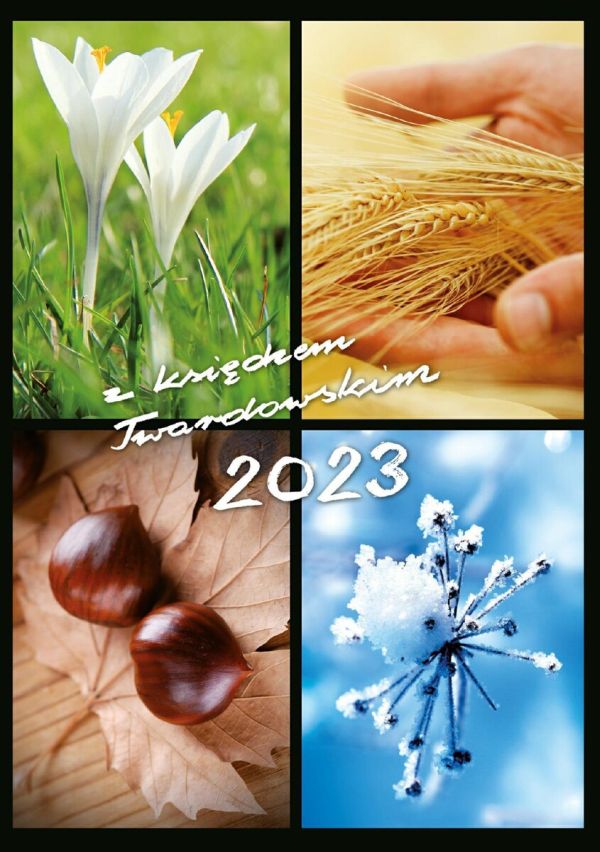 Kalendarz z ks. Twardowskim 2023 - 4 pory roku